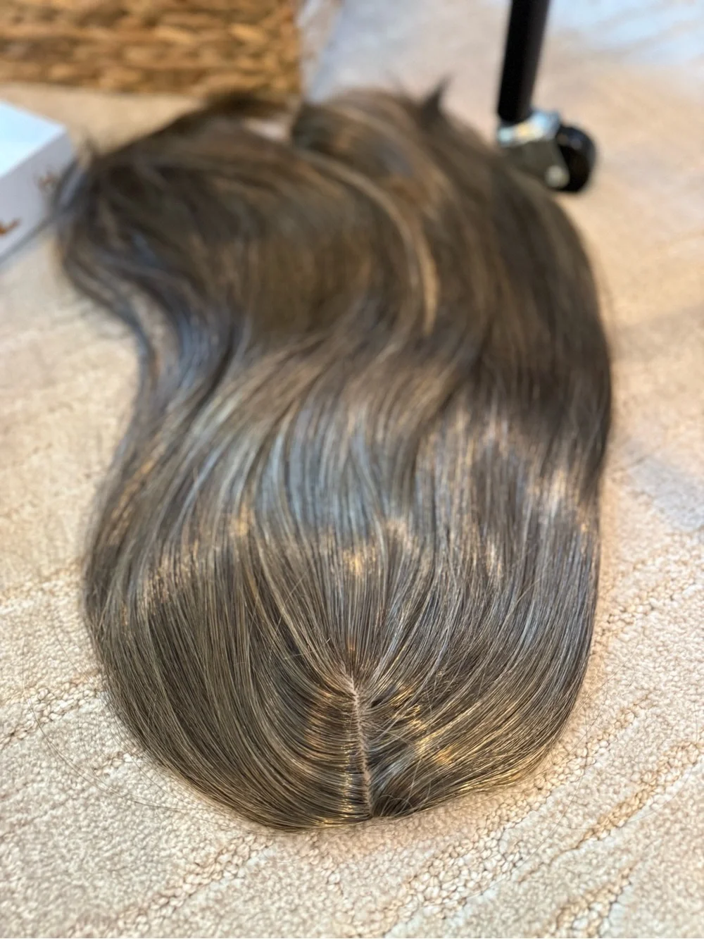 Clip-In Hair Topper - Ash Brown Blend